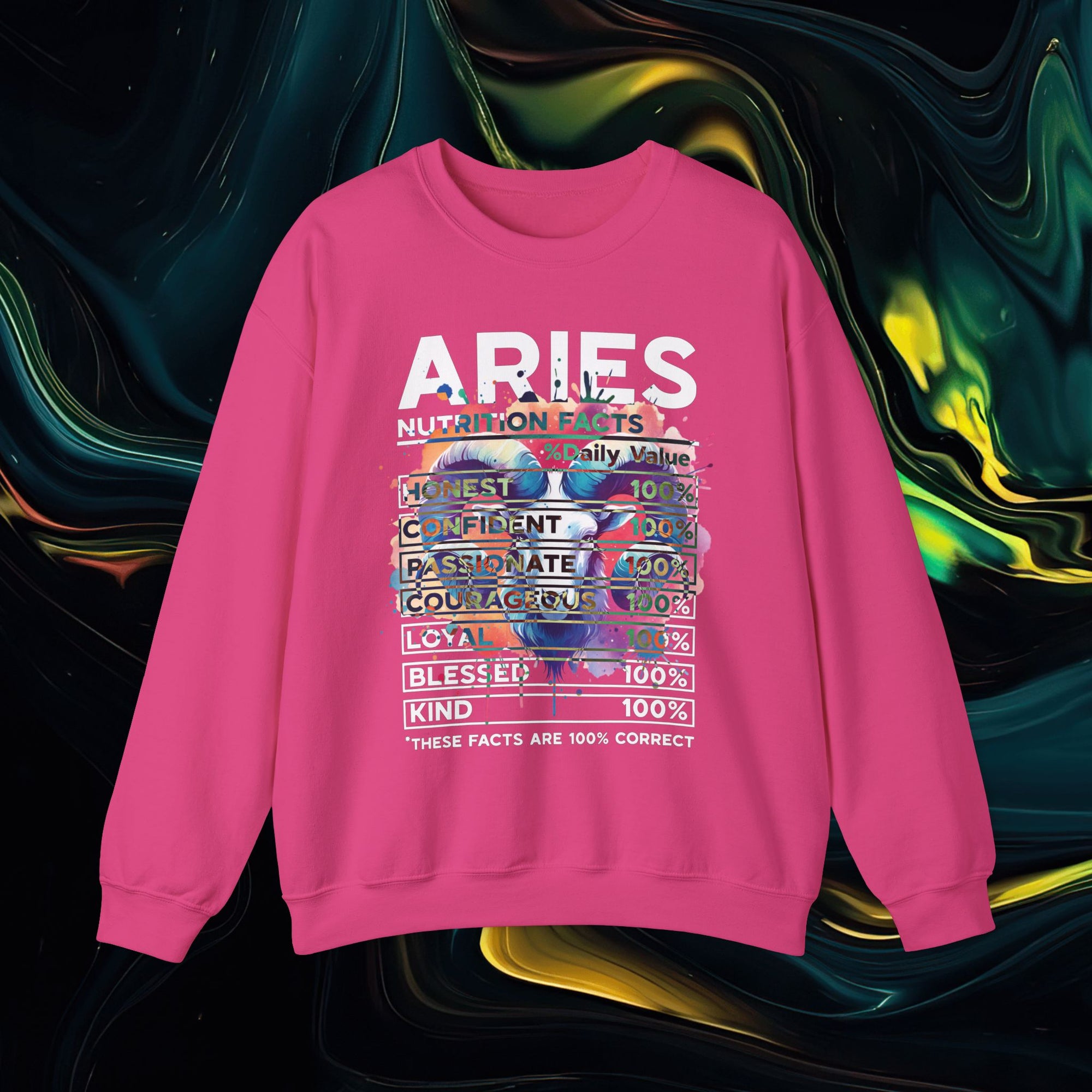 Aries | Gildan 18000 | Unisex Heavy Blend™ Crewneck Sweatshirt