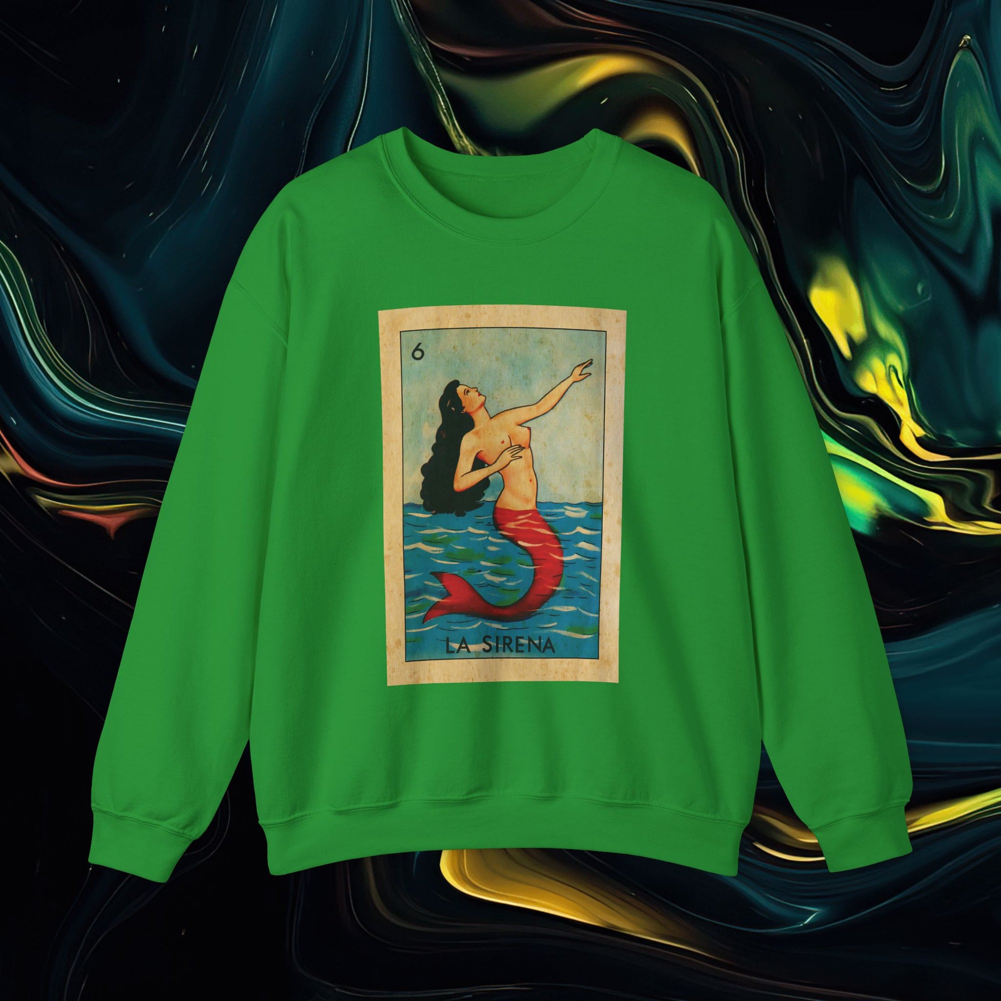 Sirena | Gildan 18000 | Unisex Heavy Blend™ Crewneck Sweatshirt