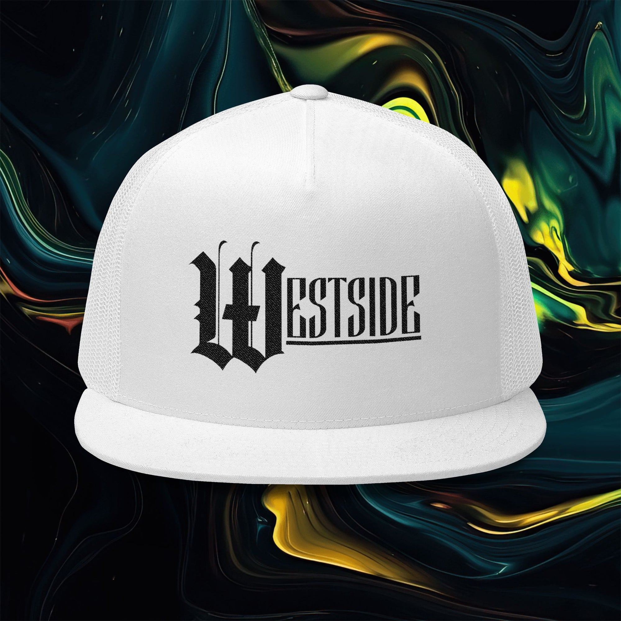 Westside | 5 Panel Trucker Cap (Embroidery)