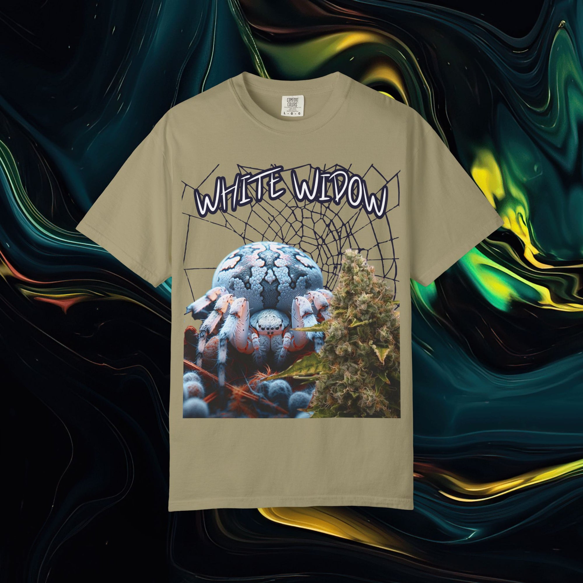 White Widow | Comfort Colors C1717 | Unisex Garment-Dyed T-shirt