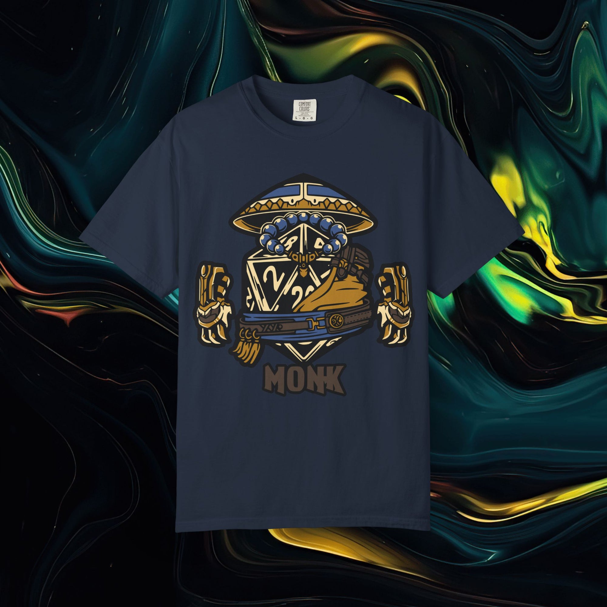 Monk | Comfort Colors C1717 | Unisex Garment-Dyed T-shirt