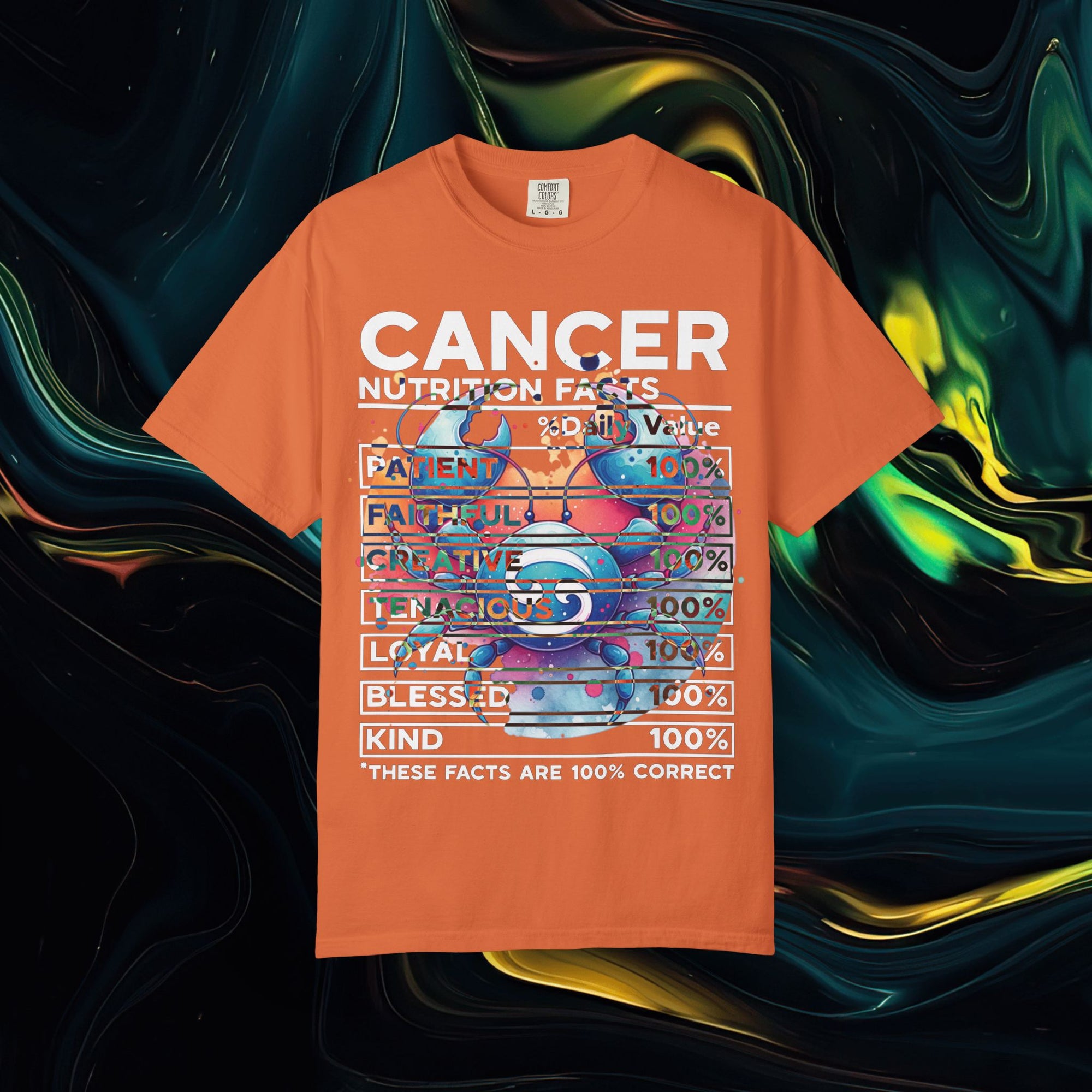 Cancer | Comfort Colors C1717 | Unisex Garment-Dyed T-shirt