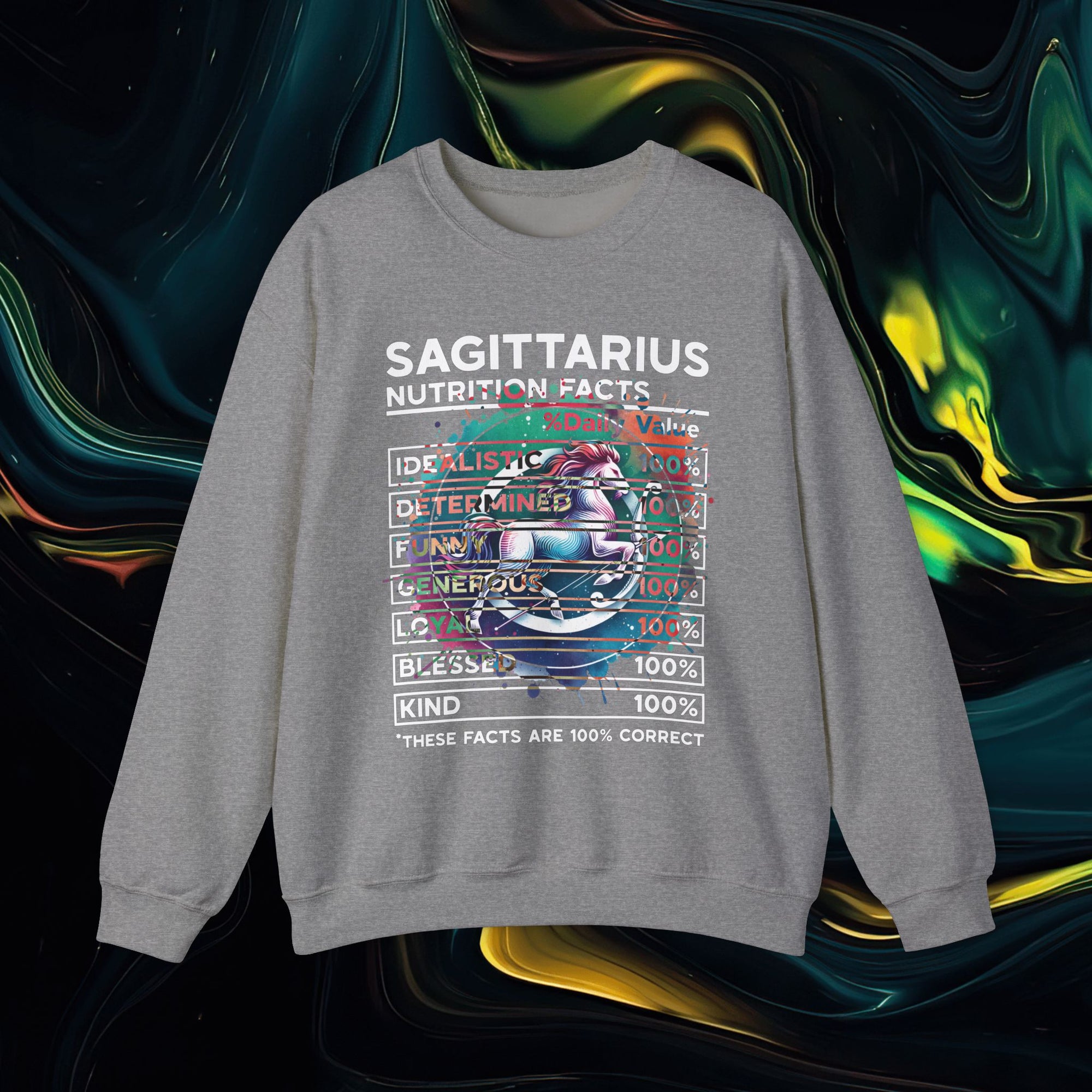 Sagittarius | Gildan 18000 | Unisex Heavy Blend™ Crewneck Sweatshirt