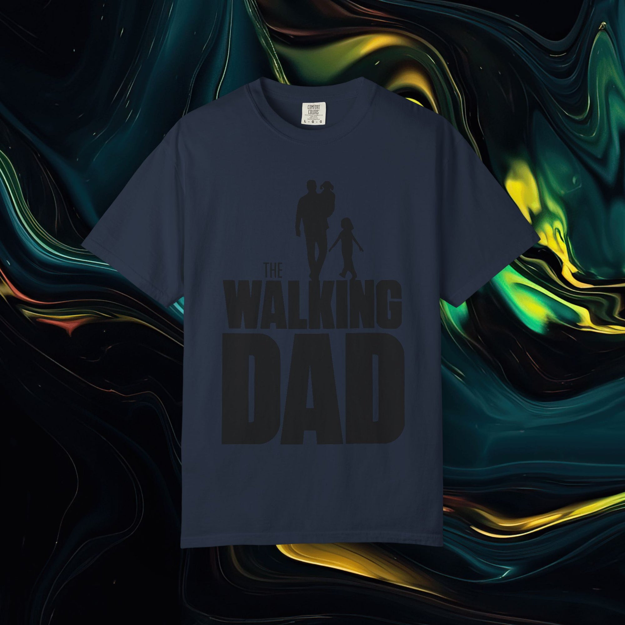 The Walking Dad | Comfort Colors C1717 | Unisex Garment-Dyed T-shirt