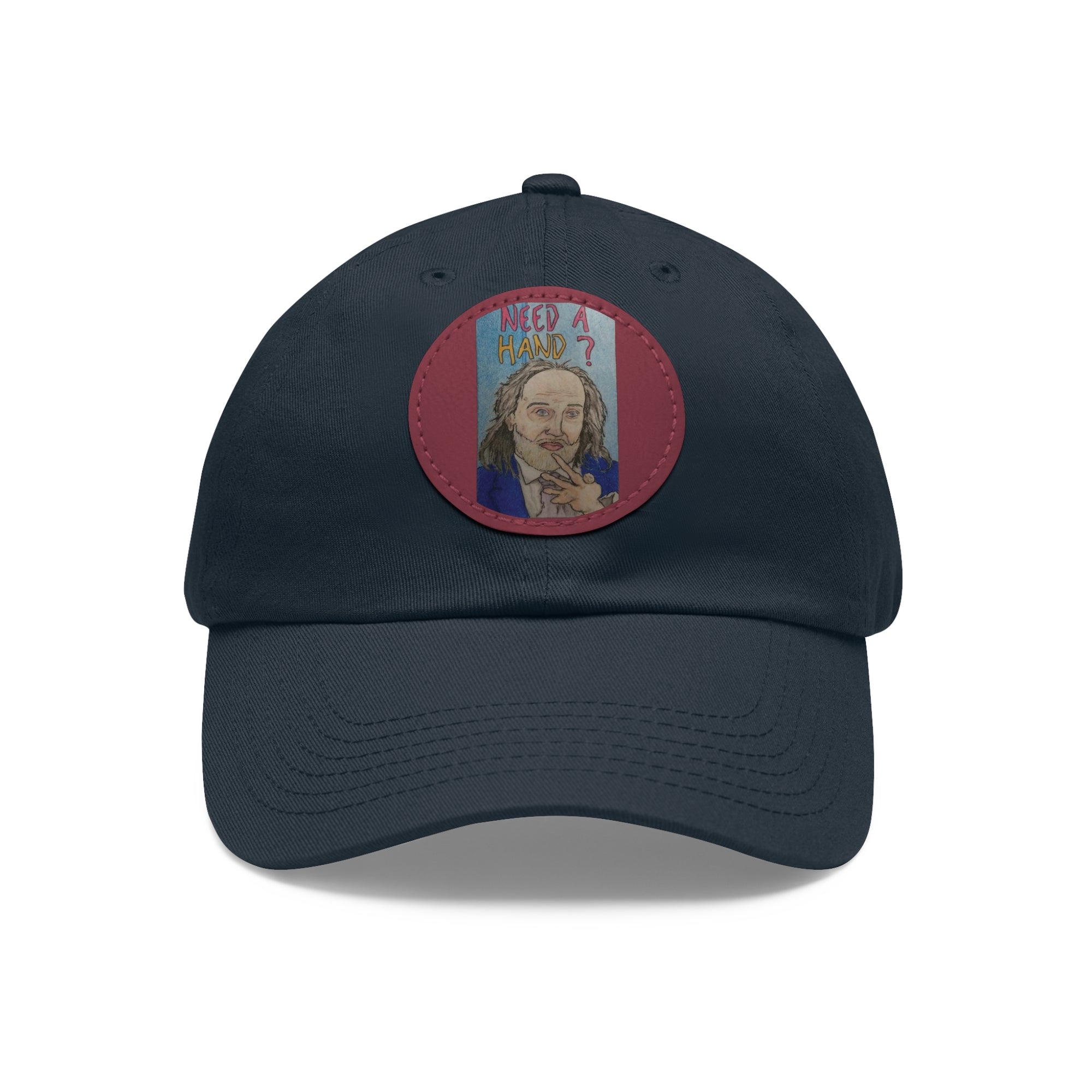 Need a Hand? | Dad Hat with Leather Patch