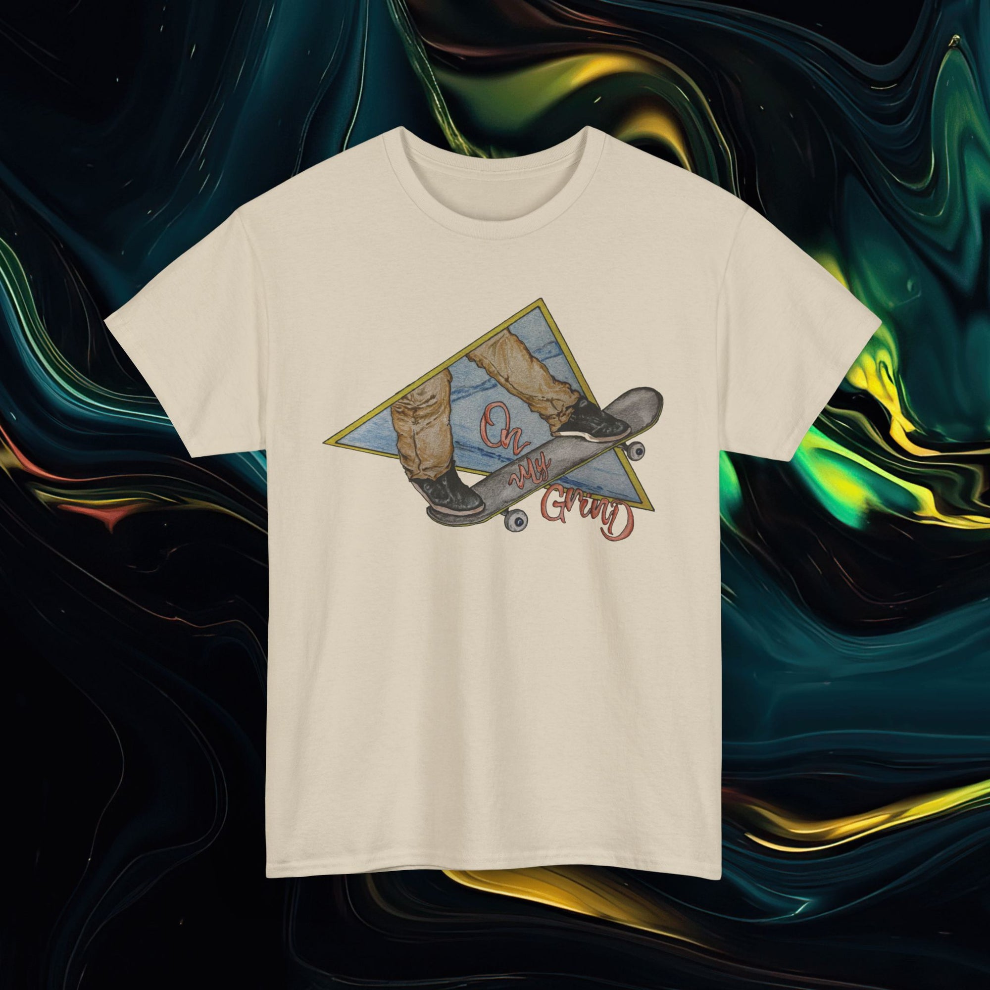 On My Grind | Gildan 5000 | Unisex Heavy Cotton Tee