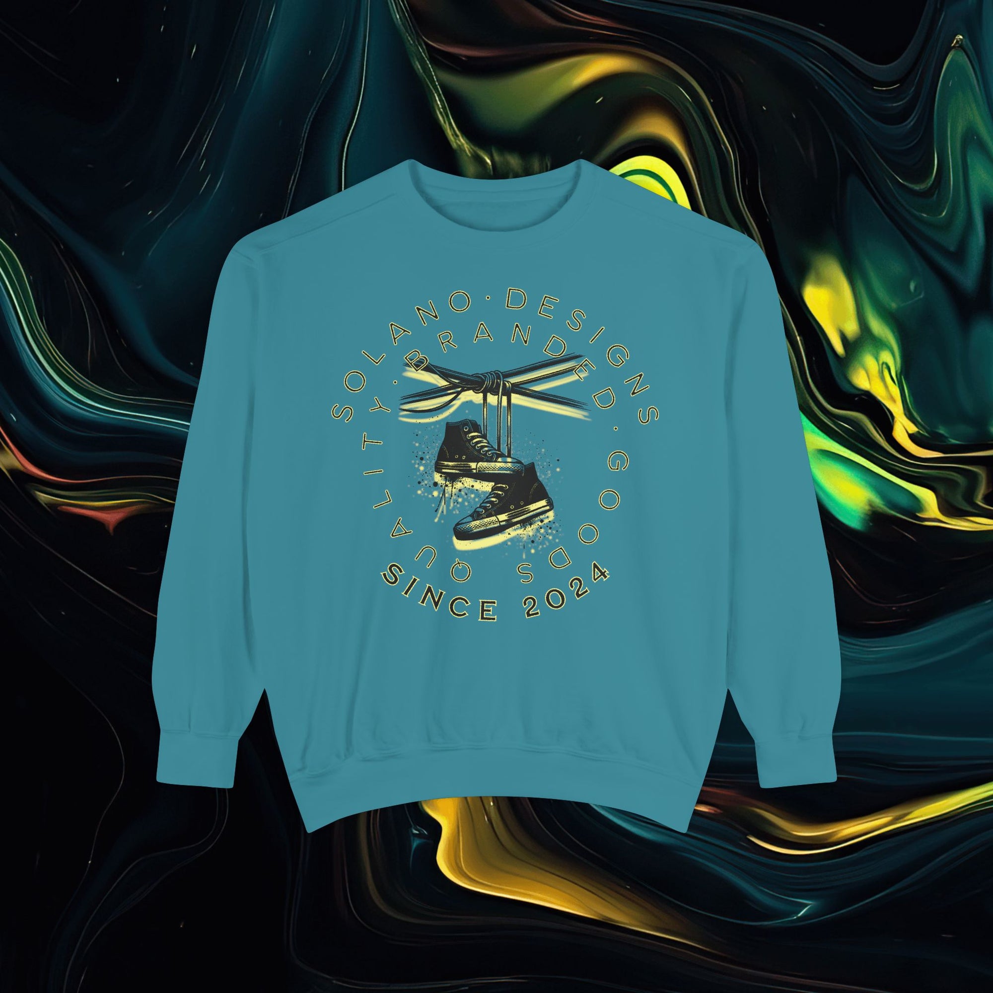 Chuck&#39;em | Comfort Colors 1566 Unisex Garment-Dyed Sweatshirt
