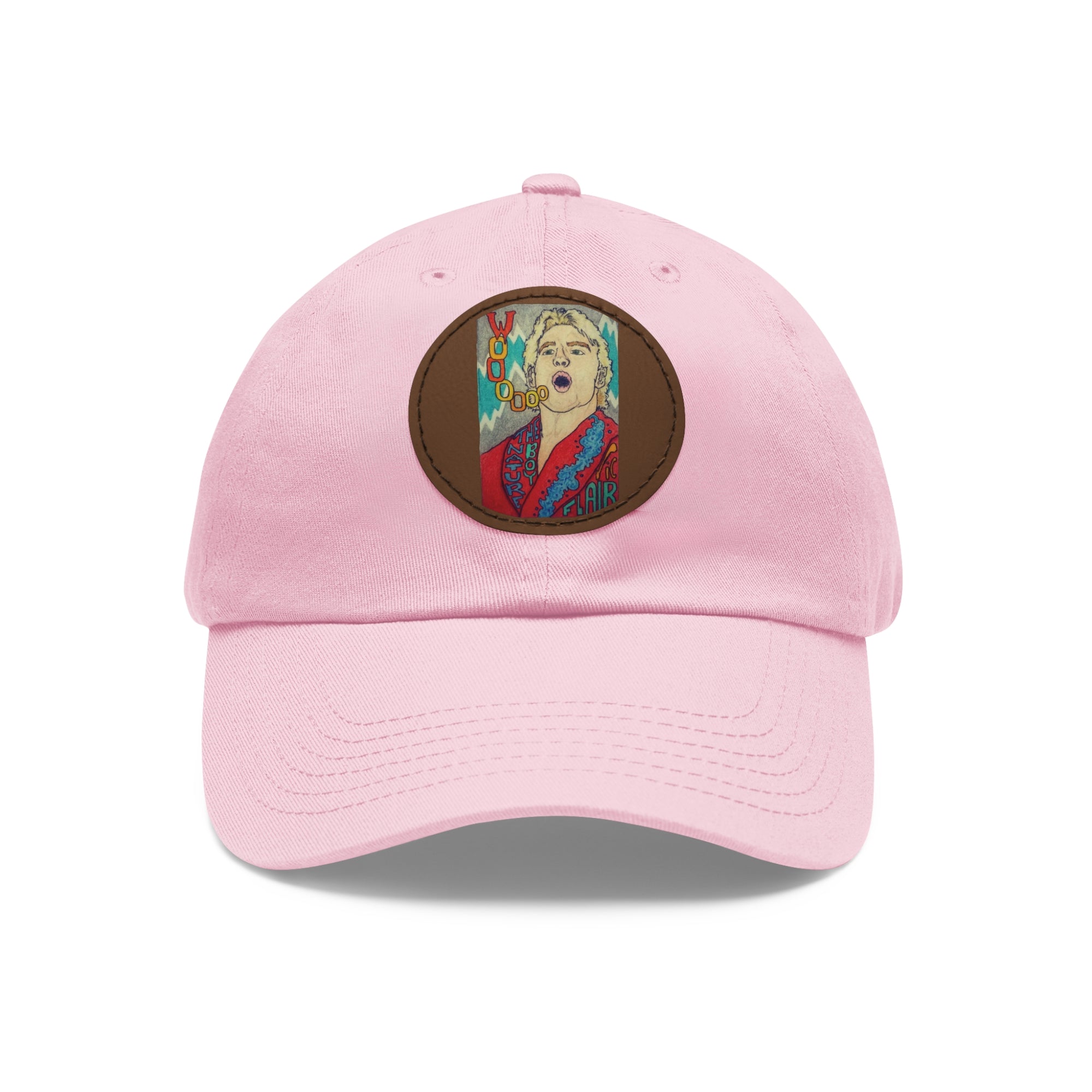 Wooo | Dad Hat with Leather Patch