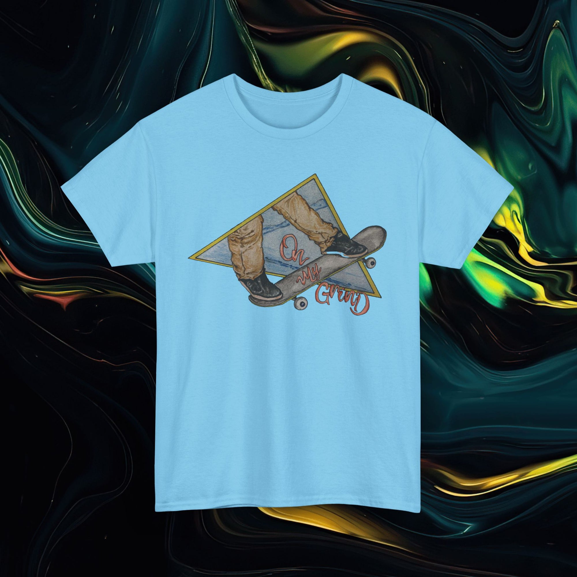 On My Grind | Gildan 5000 | Unisex Heavy Cotton Tee