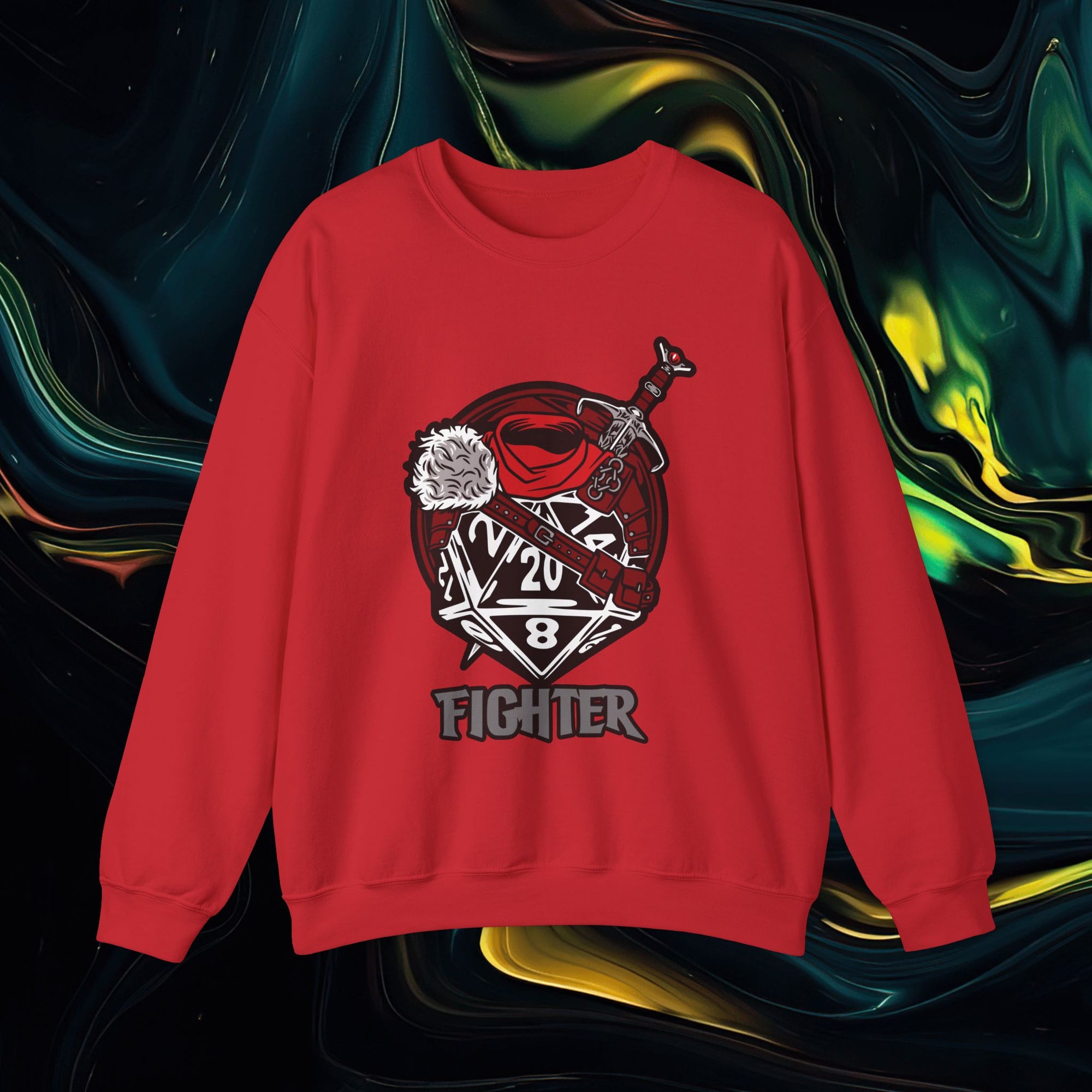 Fighter | Gildan 18000 | Unisex Heavy Blend™ Crewneck Sweatshirt
