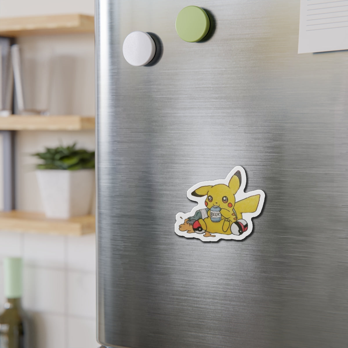 Pika |  Die-Cut Magnet | Perfect for Wrestling Fans &amp; Collectors