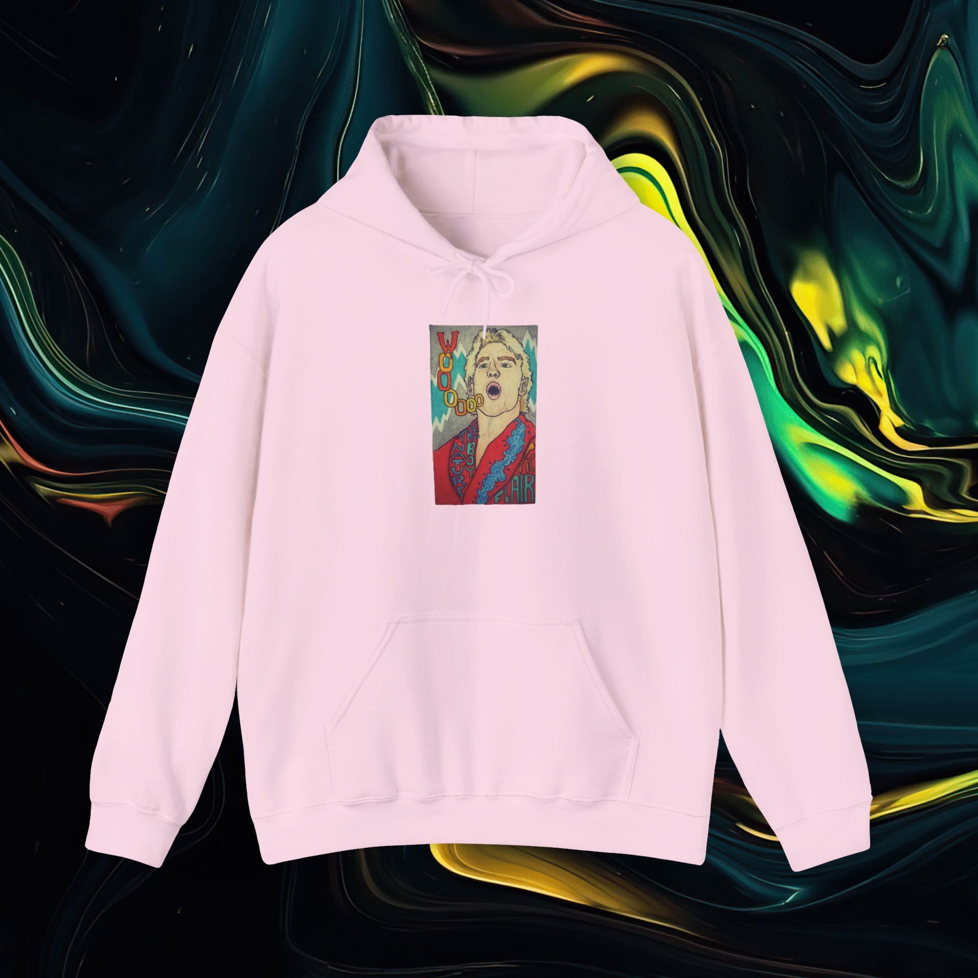 Wooo | Gildan 18500 | Unisex Heavy Blend™ Hooded Sweatshirt