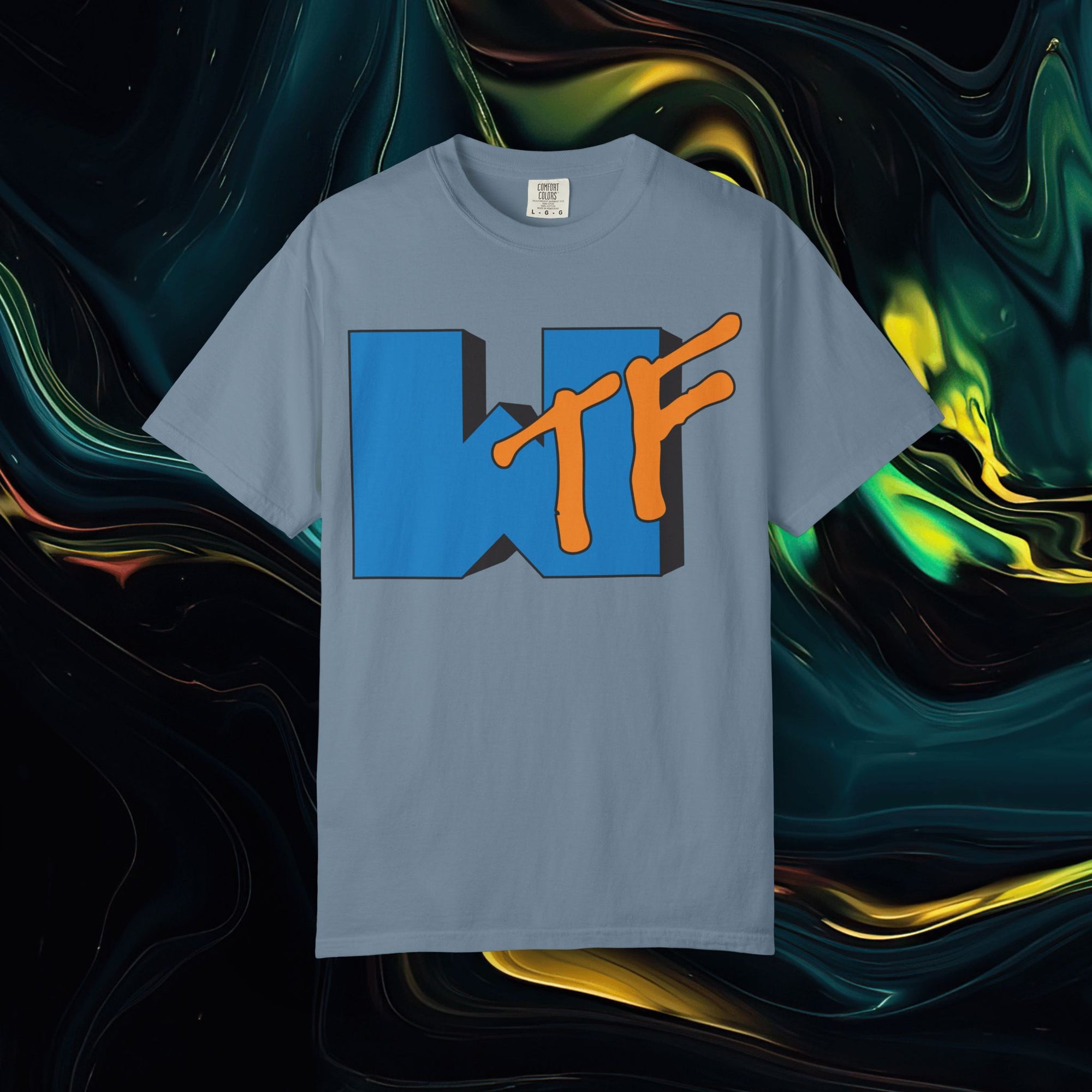 Wtf | Comfort Colors C1717 | Unisex Garment-Dyed T-shirt