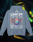 Cancer | Comfort Colors 1467 | Unisex Lightweight Hooded Sweatshirt