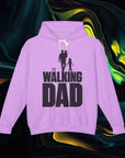 The Walking Dad | Comfort Colors 1467 | Unisex Lightweight Hooded Sweatshirt