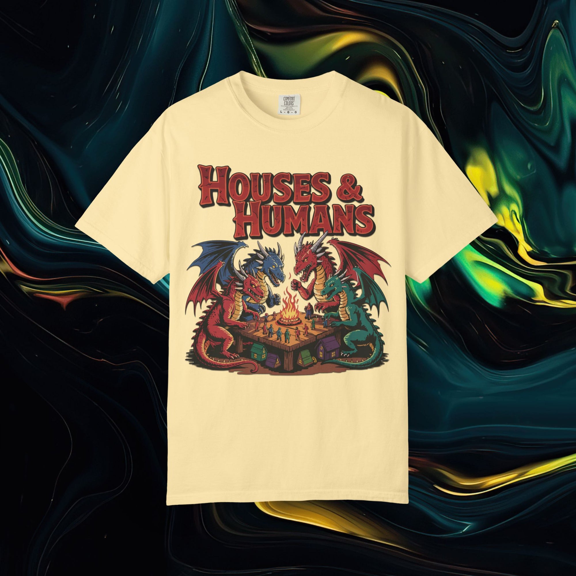 Houses &amp; Humans | Comfort Colors C1717 | Unisex Garment-Dyed T-shirt