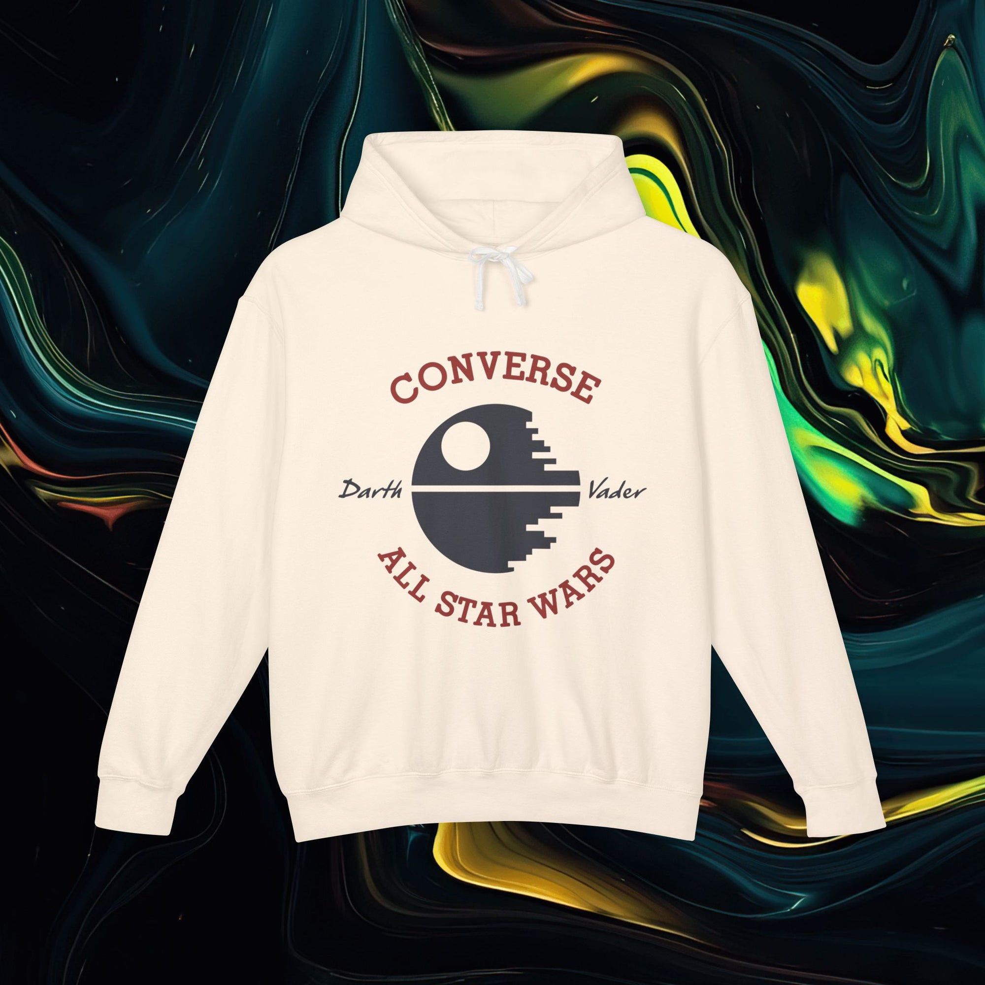 Converse Star Wars | Comfort Colors 1467 | Unisex Lightweight Hooded Sweatshirt