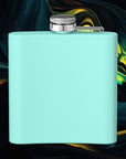 Wooo | Stainless Steel Flask - 6oz Hip Flask for Parties & Celebrations