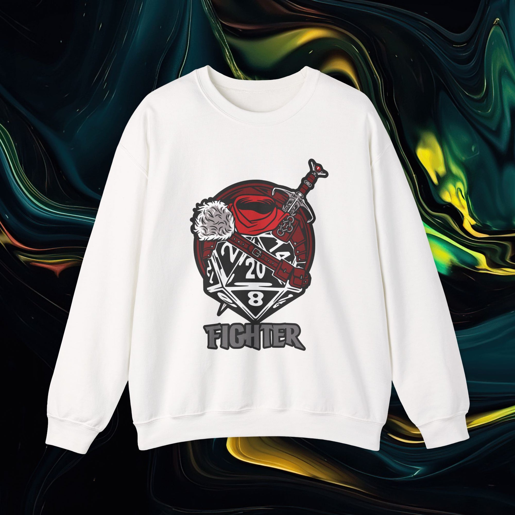Fighter | Gildan 18000 | Unisex Heavy Blend™ Crewneck Sweatshirt