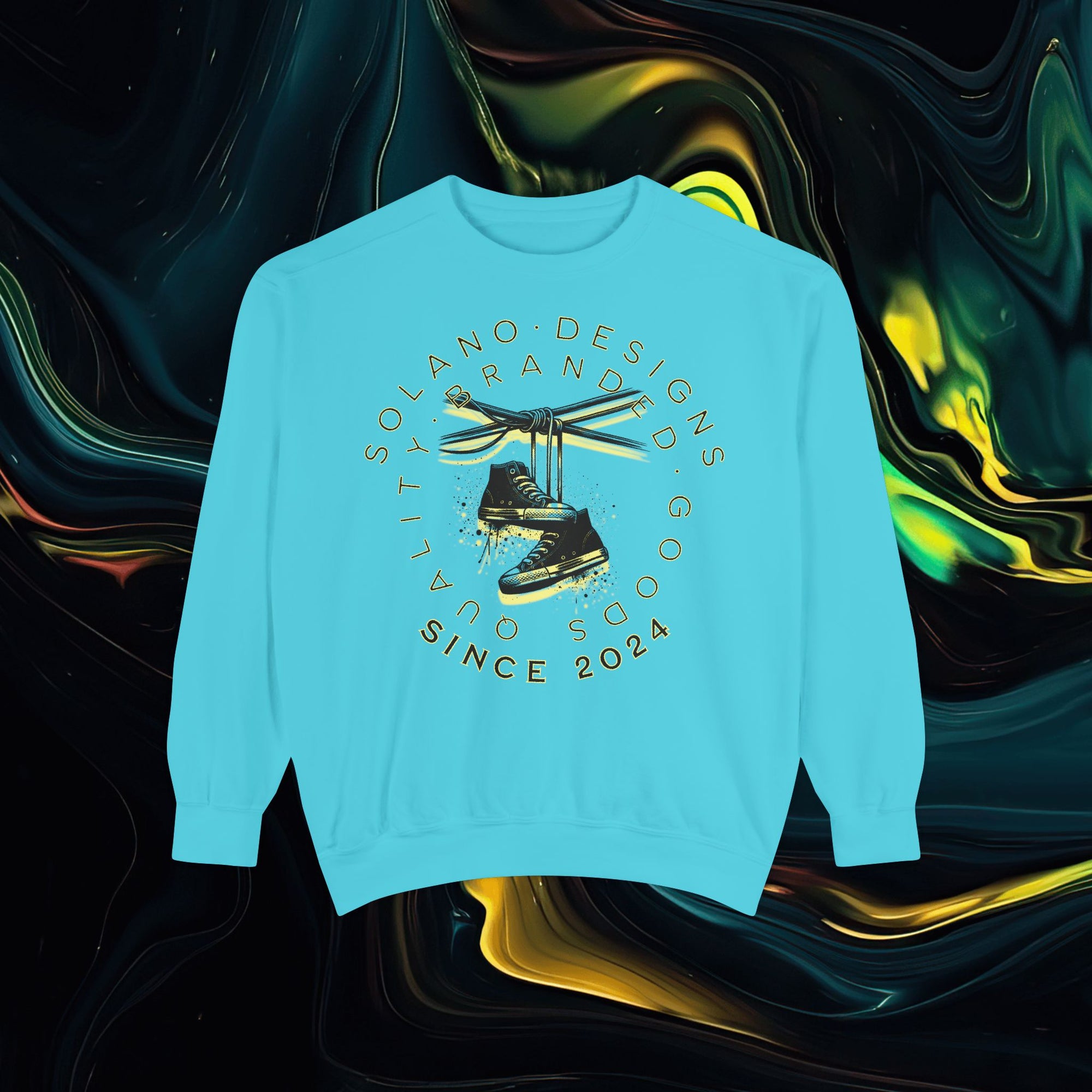 Chuck&#39;em | Comfort Colors 1566 Unisex Garment-Dyed Sweatshirt