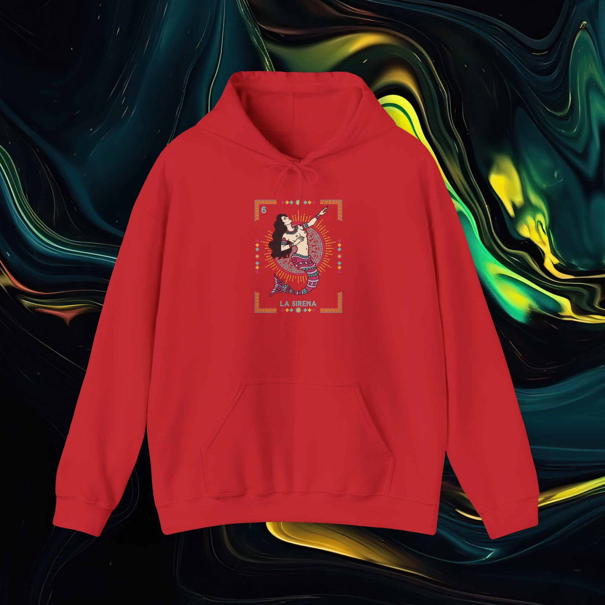 Sirena | Gildan 18500 | Unisex Heavy Blend™ Hooded Sweatshirt