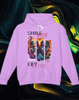 Smile Now Cry Later | Comfort Colors 1467 | Unisex Lightweight Hooded Sweatshirt