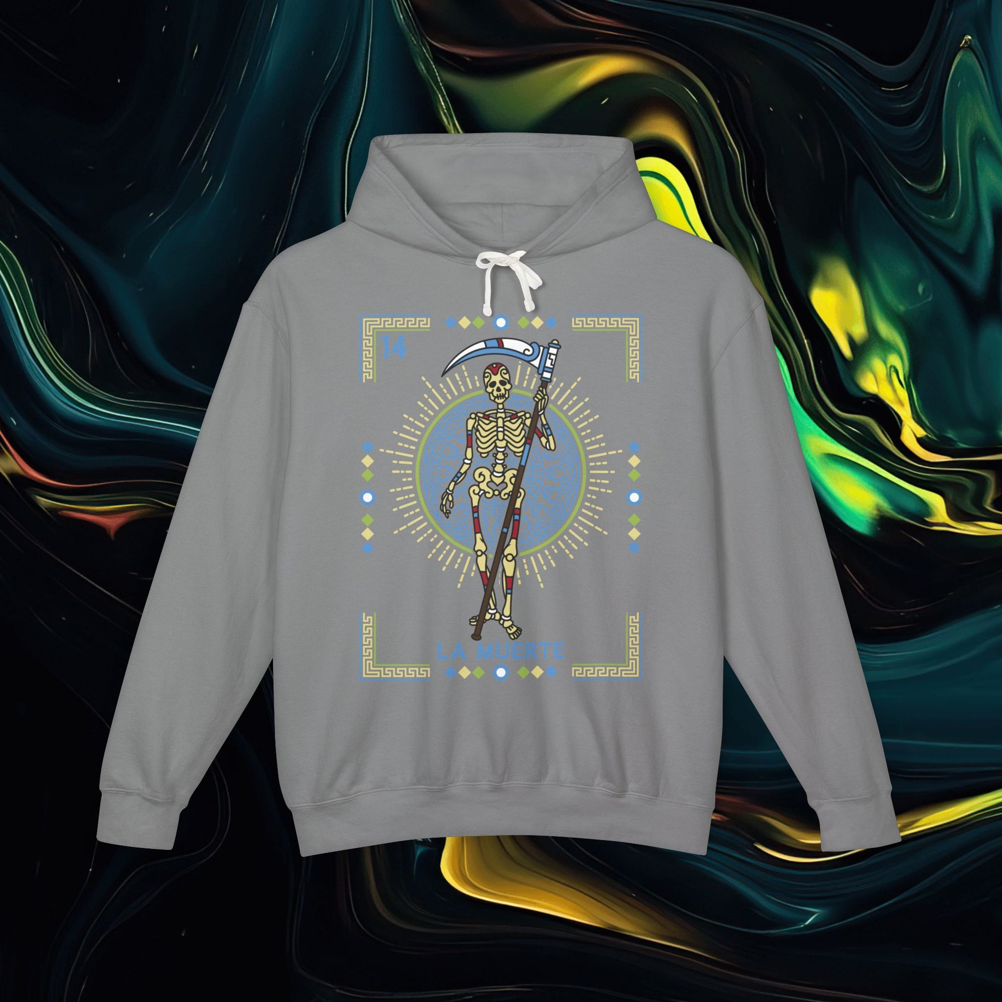 Muerte | Comfort Colors 1467 | Unisex Lightweight Hooded Sweatshirt