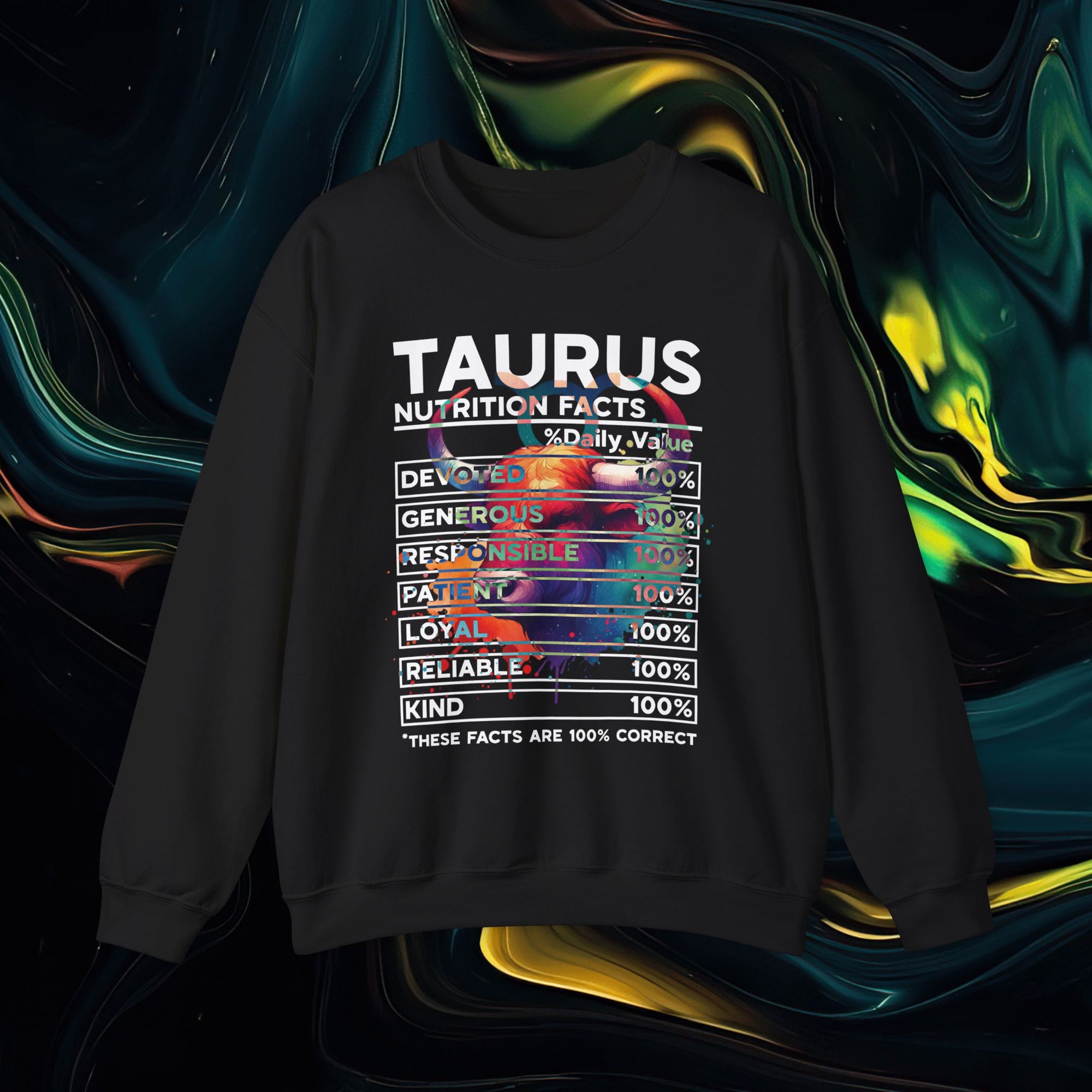 Taurus | Gildan 18000 | Unisex Heavy Blend™ Crewneck Sweatshirt
