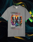 Smile Now Cry Later | Comfort Colors C1717 | Unisex Garment-Dyed T-shirt