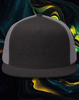 Solano Designs | Embroidered 5 Panel Trucker Cap - Trendy Casual Hat for Everyday Wear