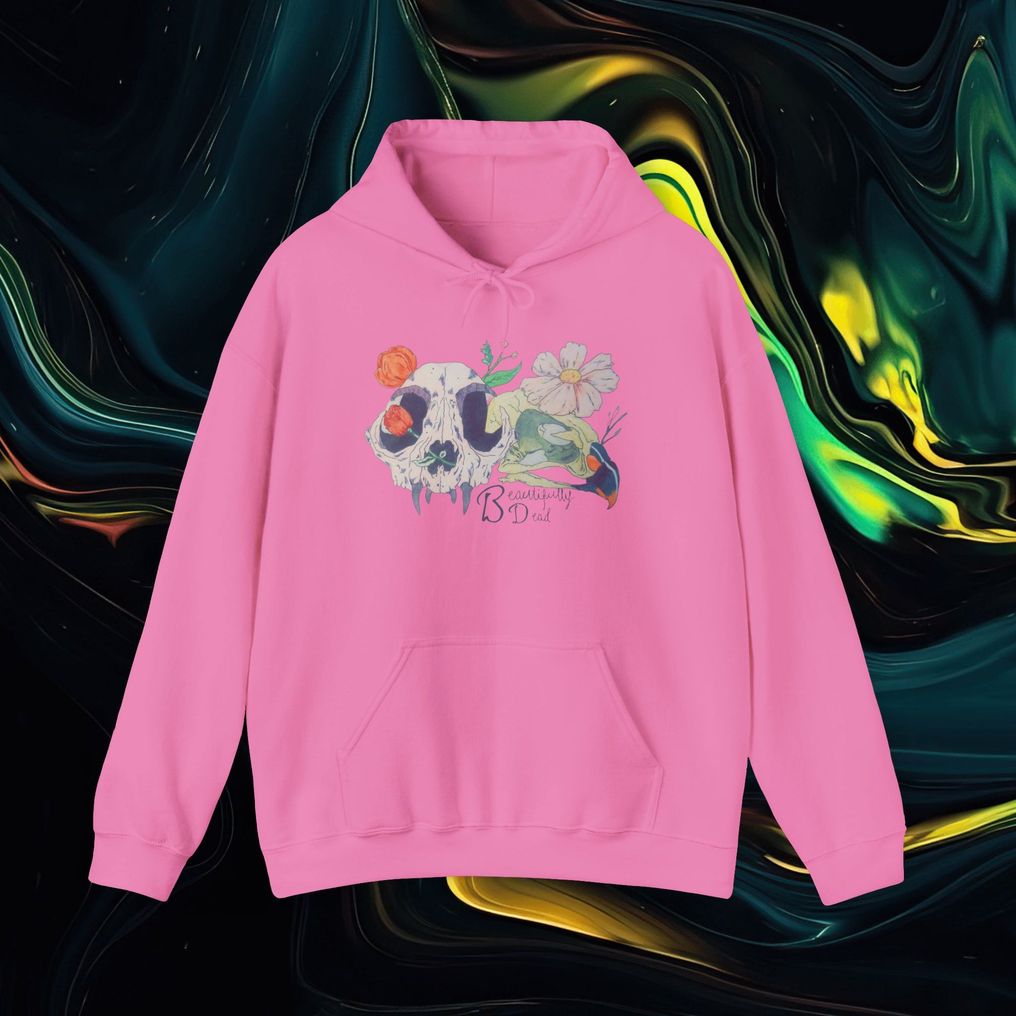 Beautifully Dead | Gildan 18500 | Unisex Heavy Blend™ Hooded Sweatshirt