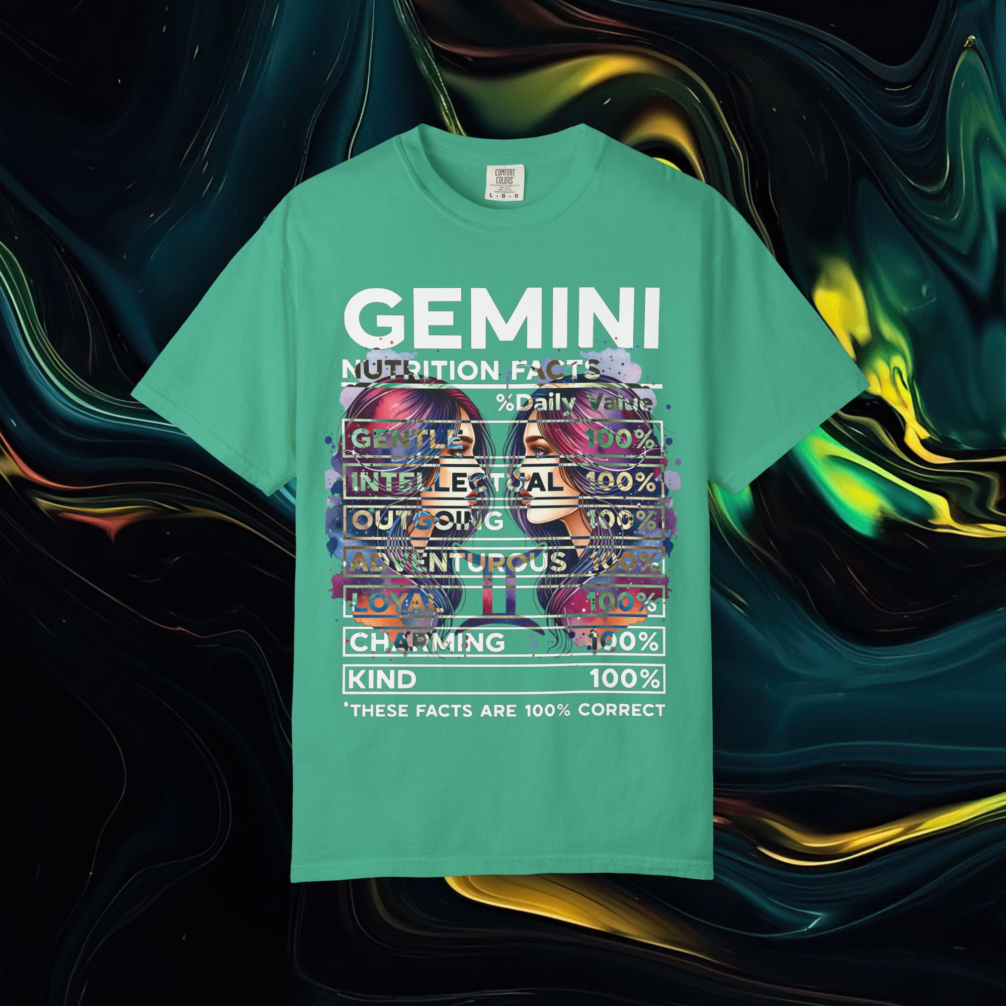 Gemini | Comfort Colors C1717 | Unisex Garment-Dyed T-shirt