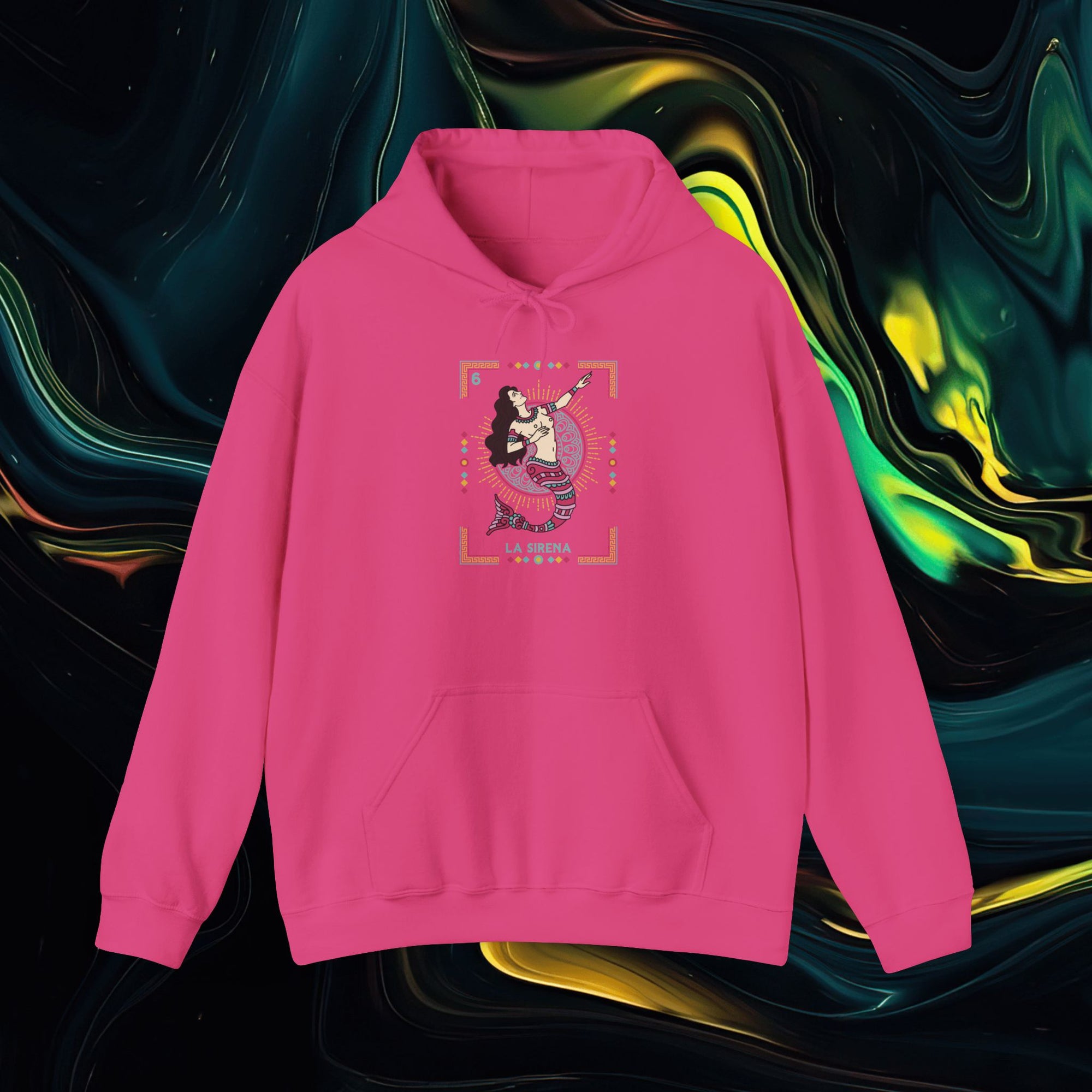 Sirena | Gildan 18500 | Unisex Heavy Blend™ Hooded Sweatshirt