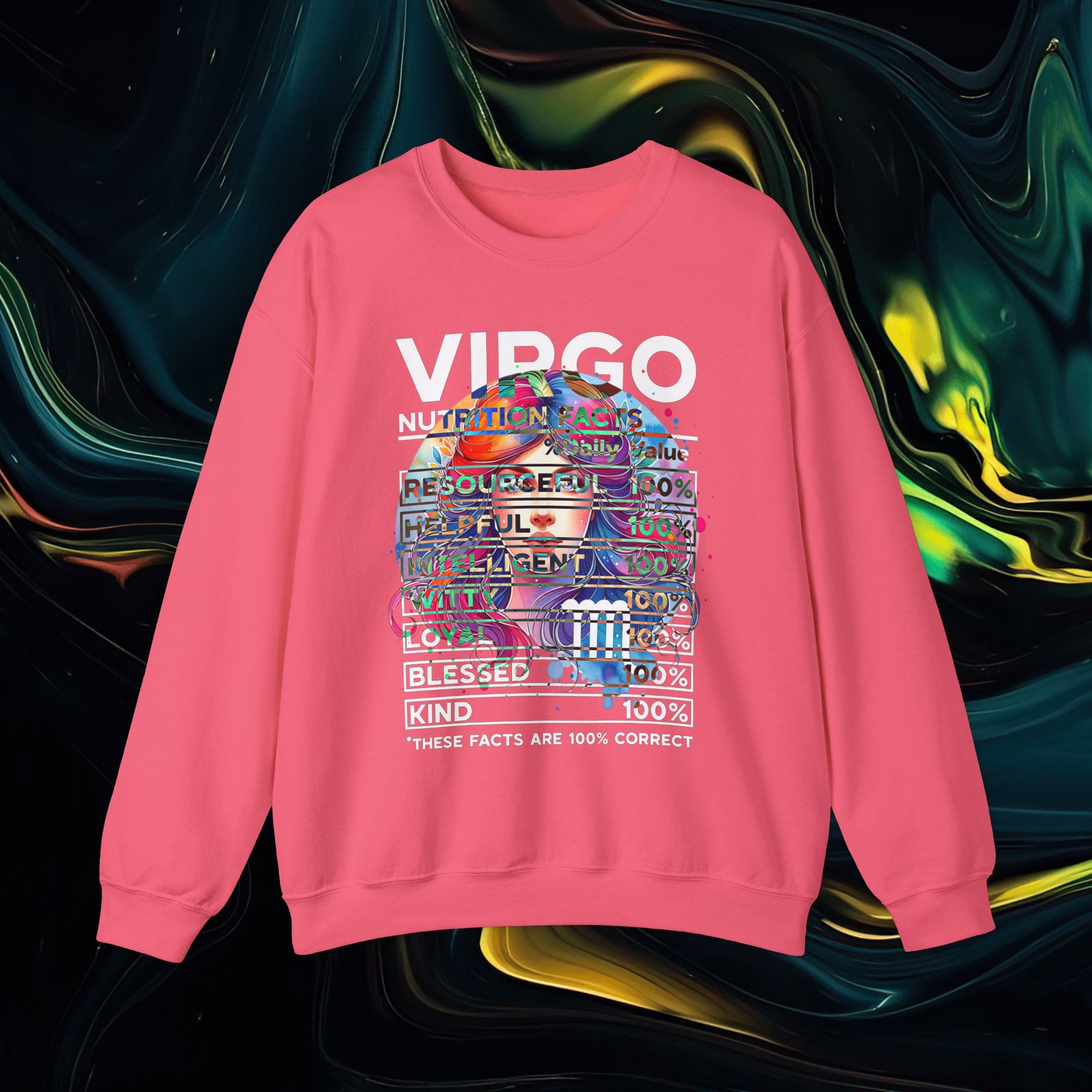Virgo | Gildan 18000 | Unisex Heavy Blend™ Crewneck Sweatshirt