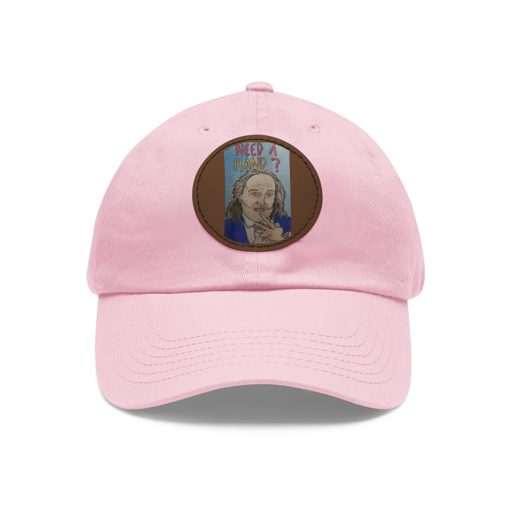 Need a Hand? | Dad Hat with Leather Patch